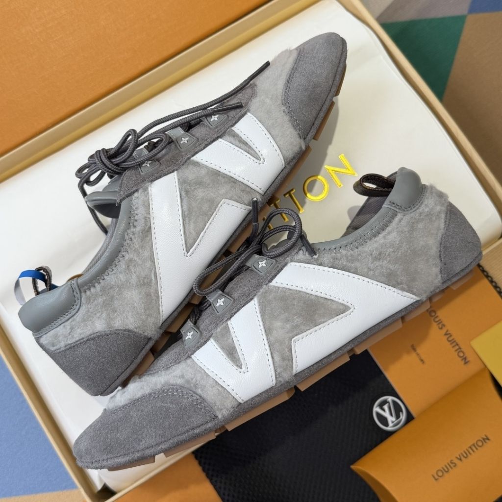 Louis Vuitton LV Sneakerina Light Gray 1AIVMU - Image 3