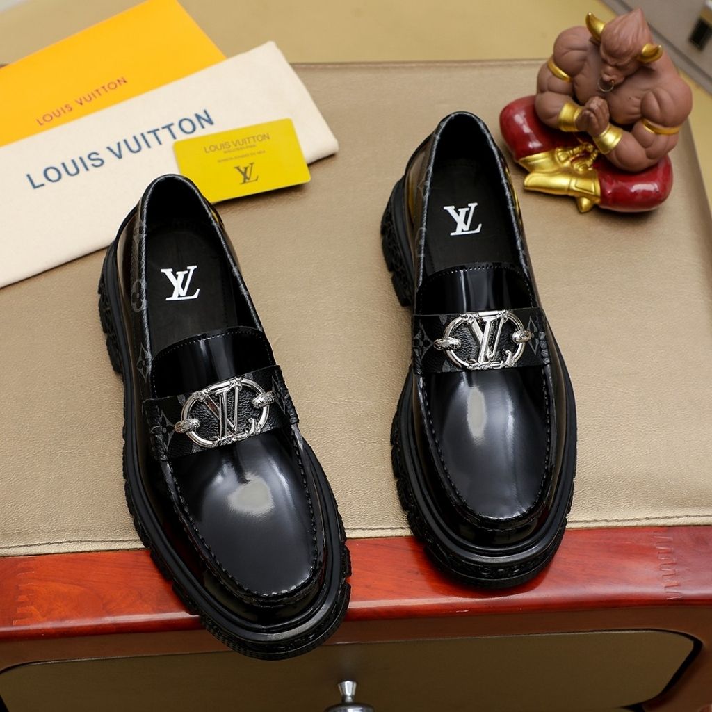 Louis Vuitton Baroque Loafers Black 1AB8UL - Image 2
