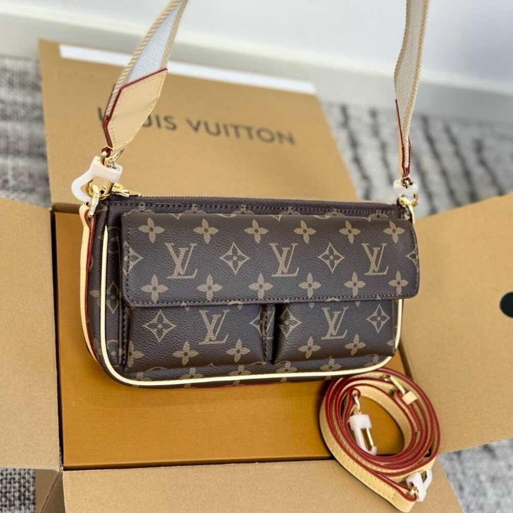Alternative view of Louis Vuitton Vivacite Dark Brown Monogram 25Cm M46999