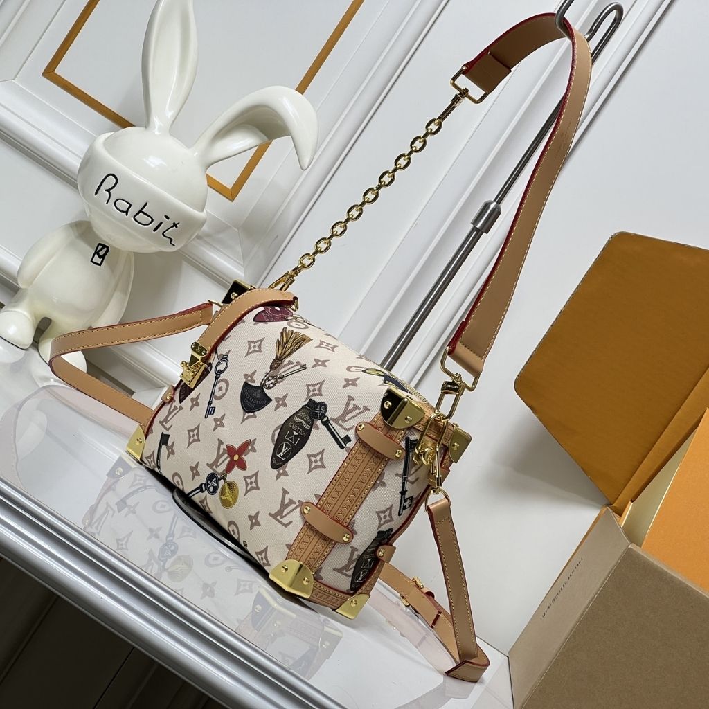 Louis Vuitton Flight Mode Side Trunk MM Cream 21Cm M29355 - Image 4