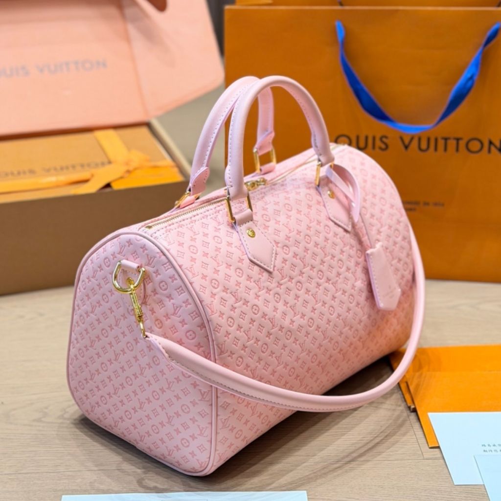 Louis Vuitton Speedy Soft 30 Pink 30Cm M29414 - Image 4