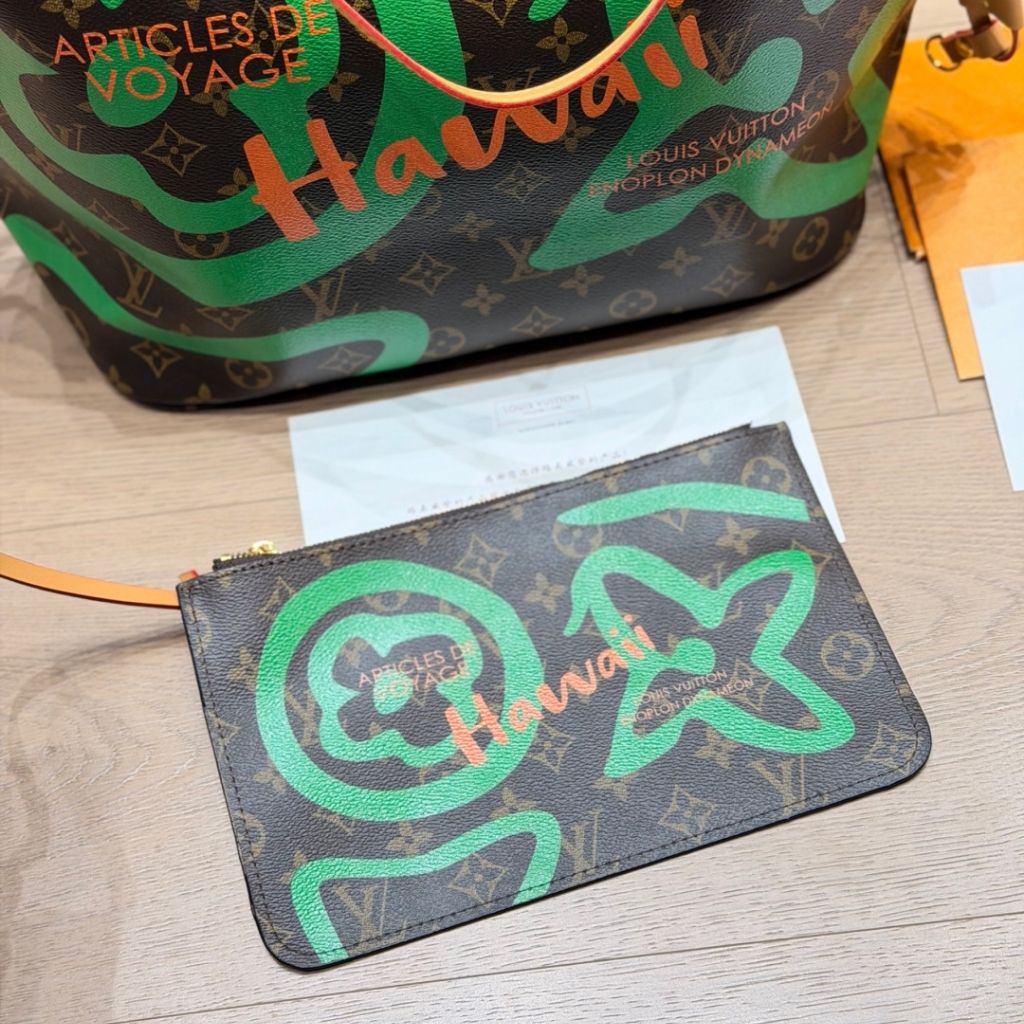 Louis Vuitton Neverfull GM Hawaii Brown Monogram Tahitienne 39Cm - Image 7