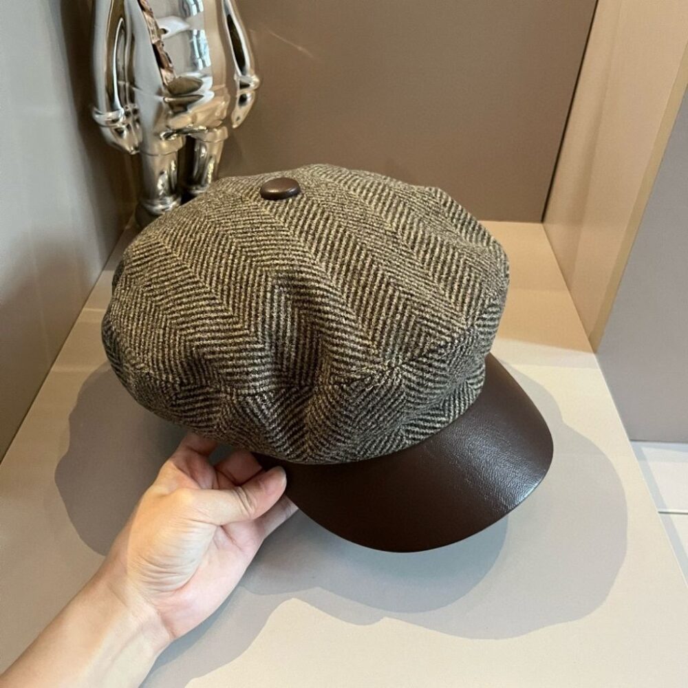 Alternative view of Hermes Vauban Rocabar Cap Dark Brown