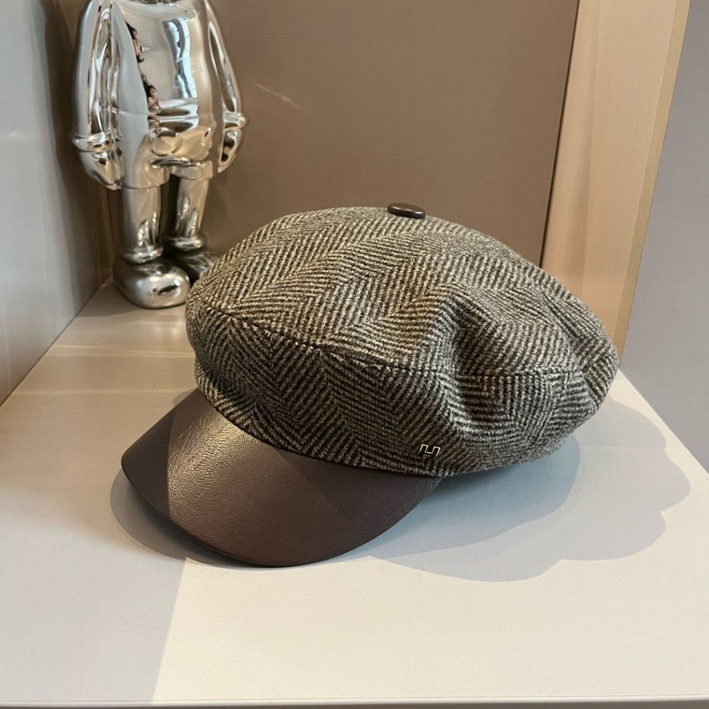 Hermes Vauban Rocabar Cap Dark Brown - Image 3