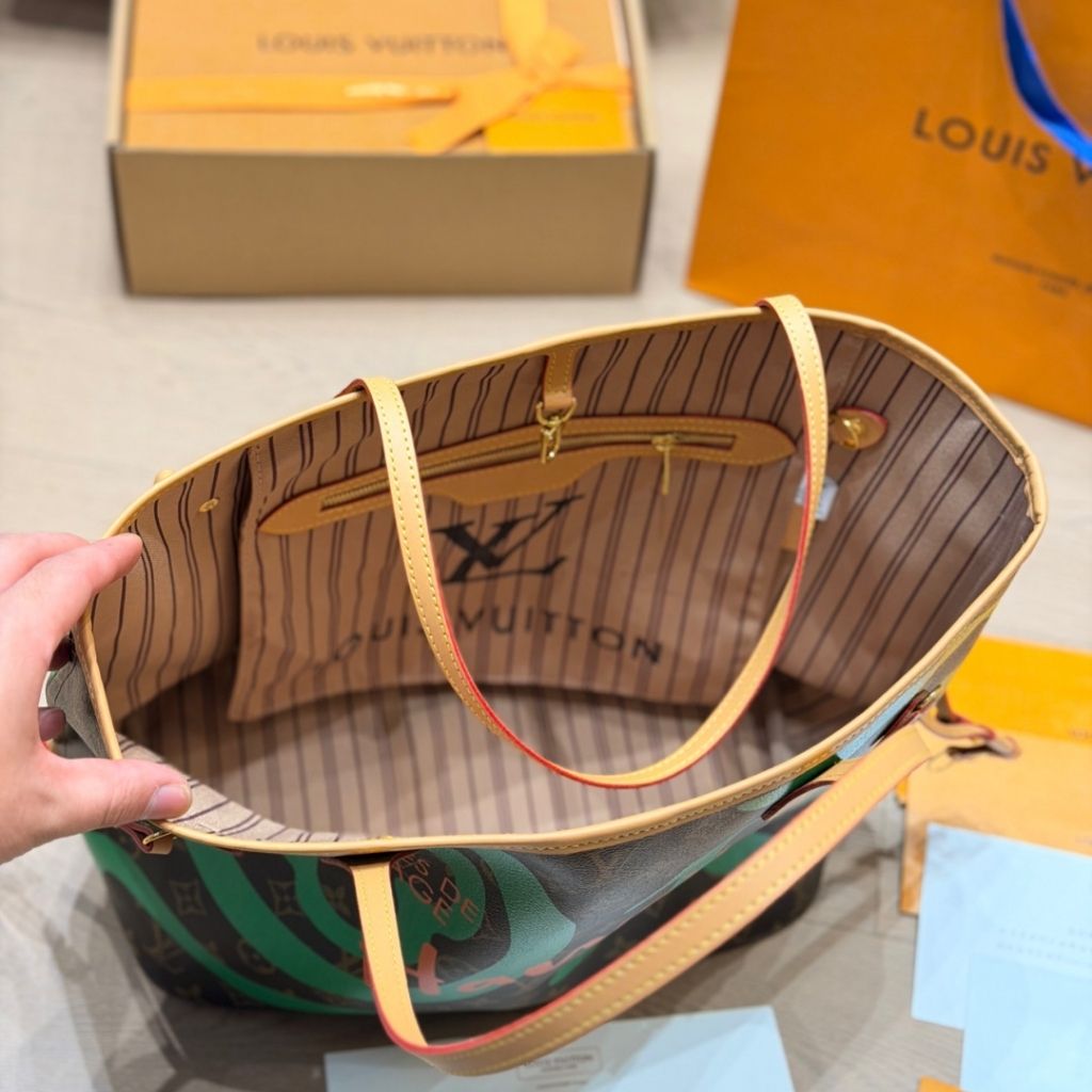 Louis Vuitton Neverfull GM Hawaii Brown Monogram Tahitienne 39Cm - Image 8