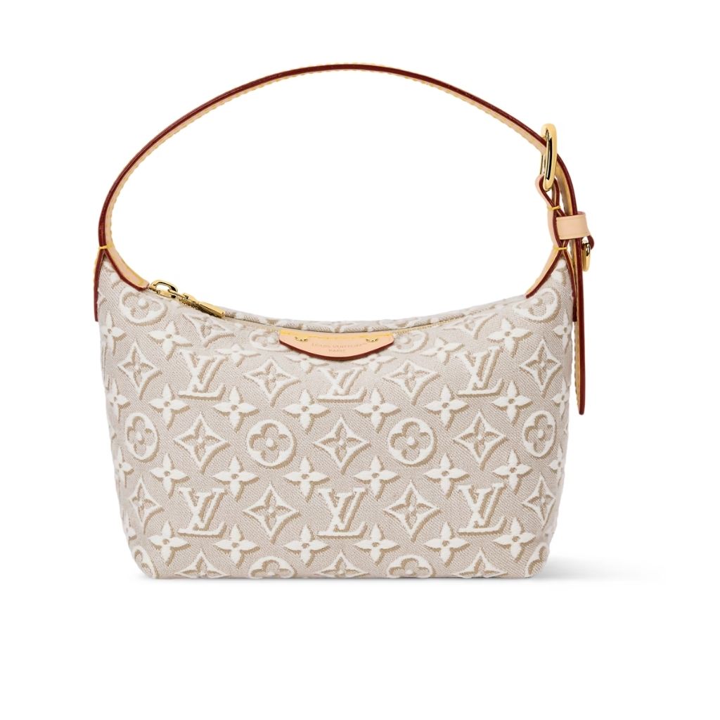 Louis Vuitton Pochette Hills White Monogram Embleme Peuplier 18.5Cm M29879