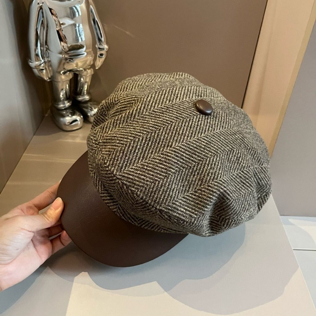 Hermes Vauban Rocabar Cap Dark Brown - Image 4