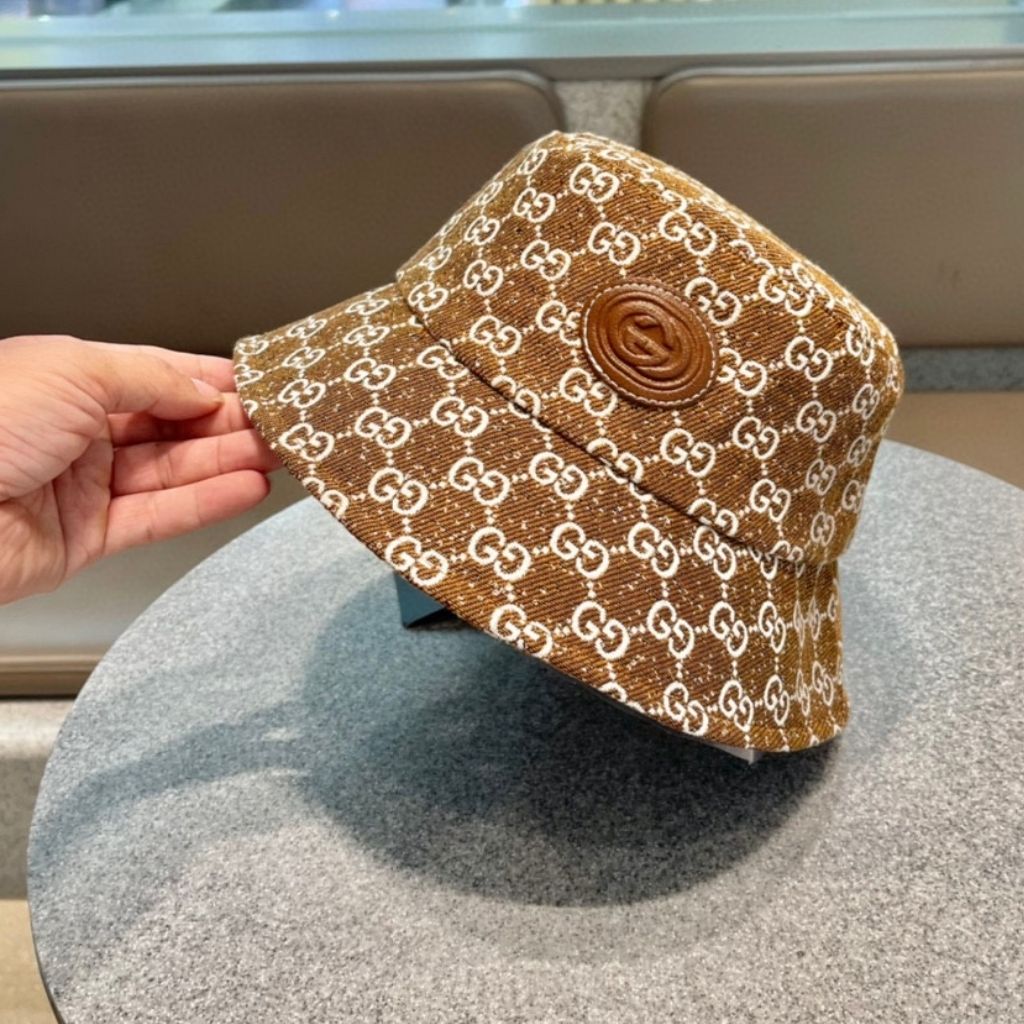 Gucci GG Canvas Bucket Hat Brown 748476 4HG62 4964 - Image 3