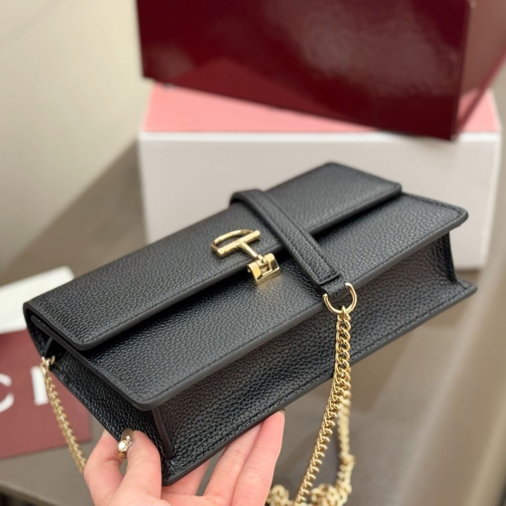 Gucci Softbit Continental Wallet Black Leather 20Cm 828147 AAEAO 1000 - Image 5