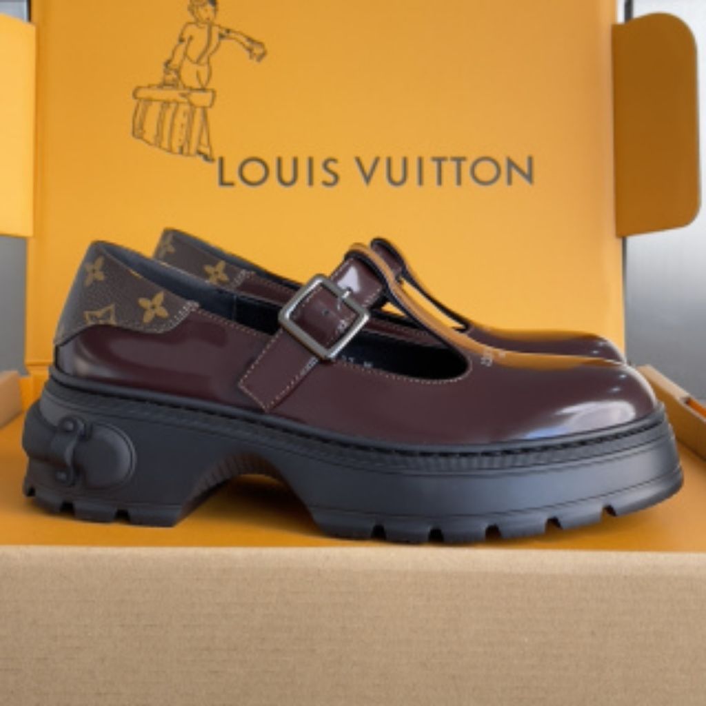 Louis Vuitton Squad Mary Jane Black 1AICY7 - Image 8