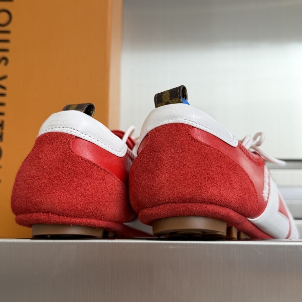 Louis Vuitton LV Sneakerina Red 1A00ML - Image 4