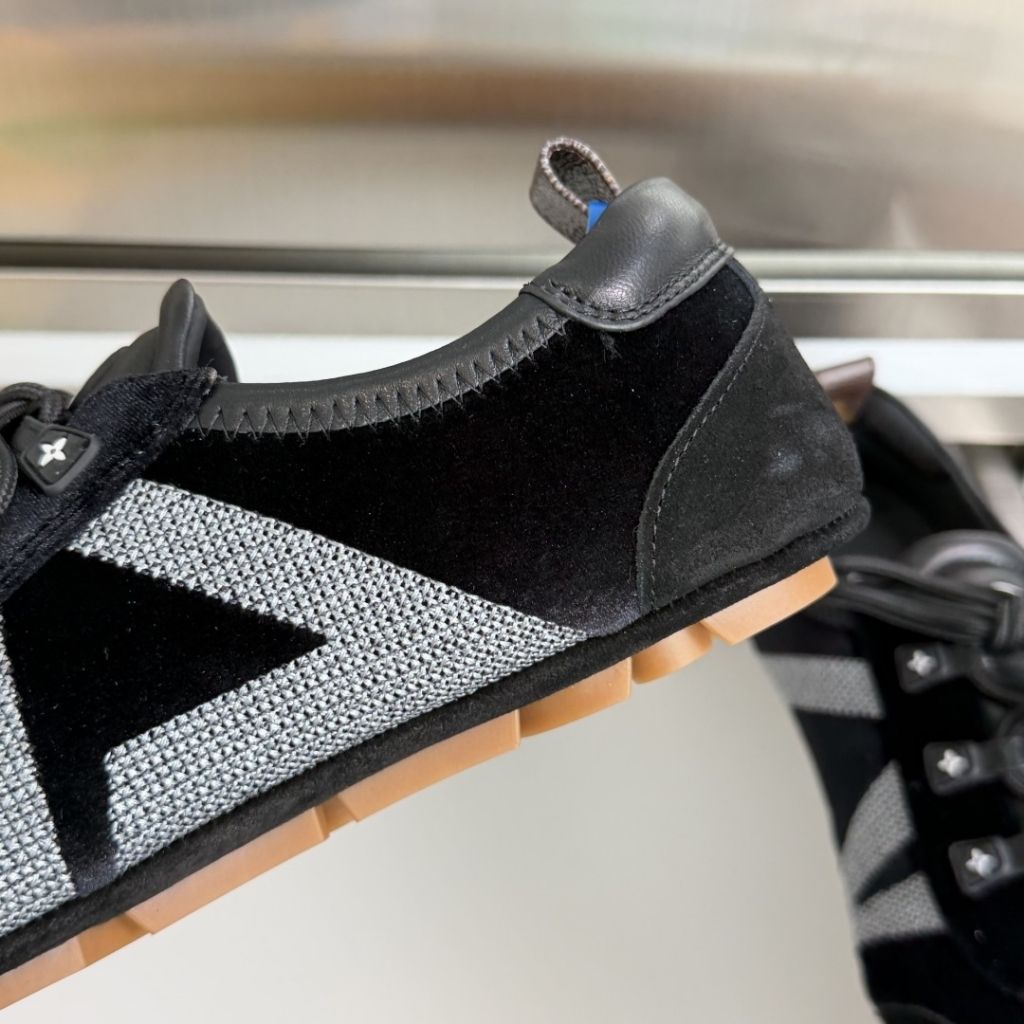 Louis Vuitton LV Sneakerina Silver Black 1AIVGH - Image 4