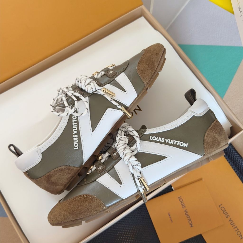 Louis Vuitton LV Sneakerina Pistachio Green 1AIEN3 - Image 3