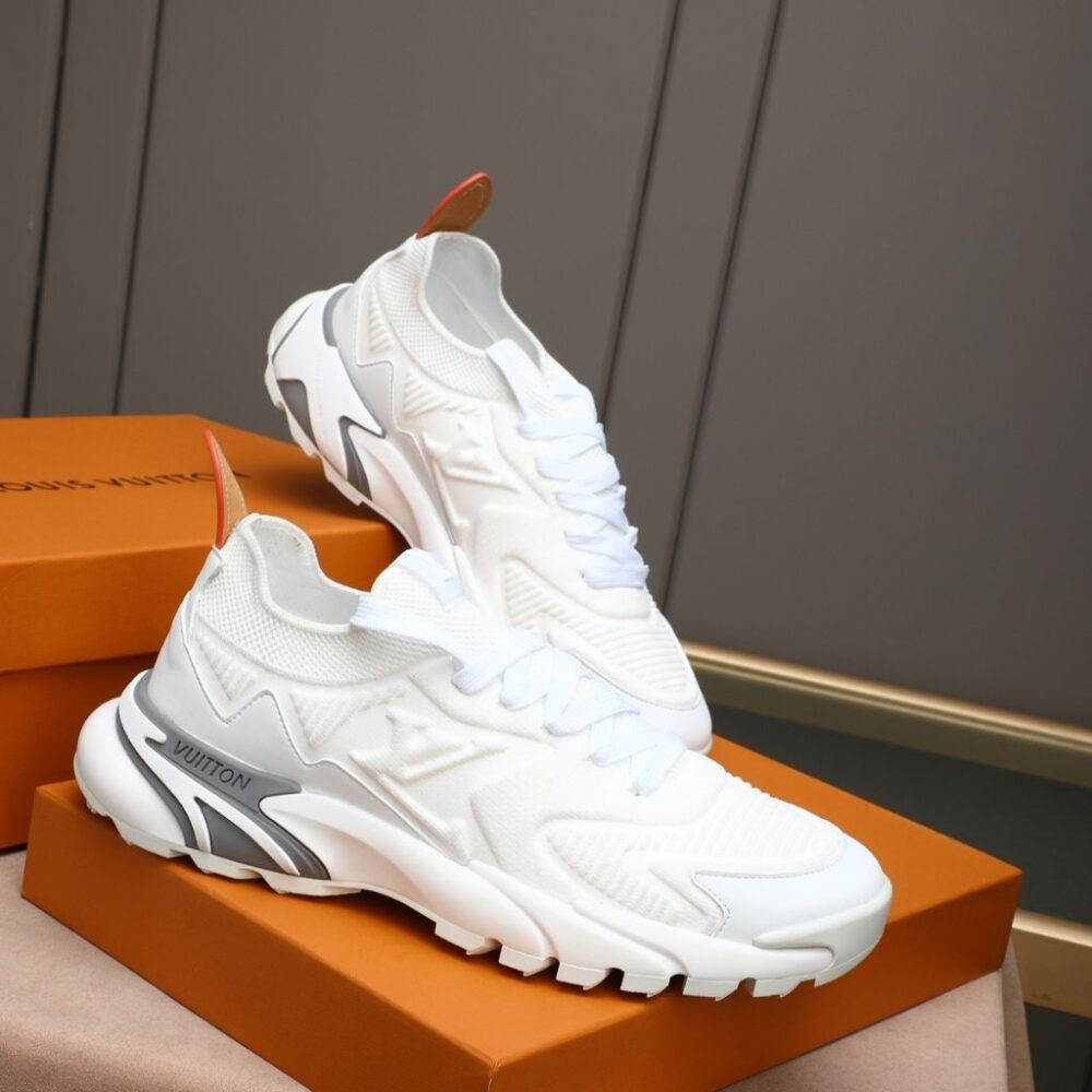 Alternative view of Louis Vuitton LV Tatic Knit Sneaker White 1AK8EY