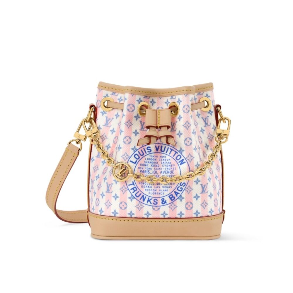 Louis Vuitton Nano Noe Pink 16cm M29029