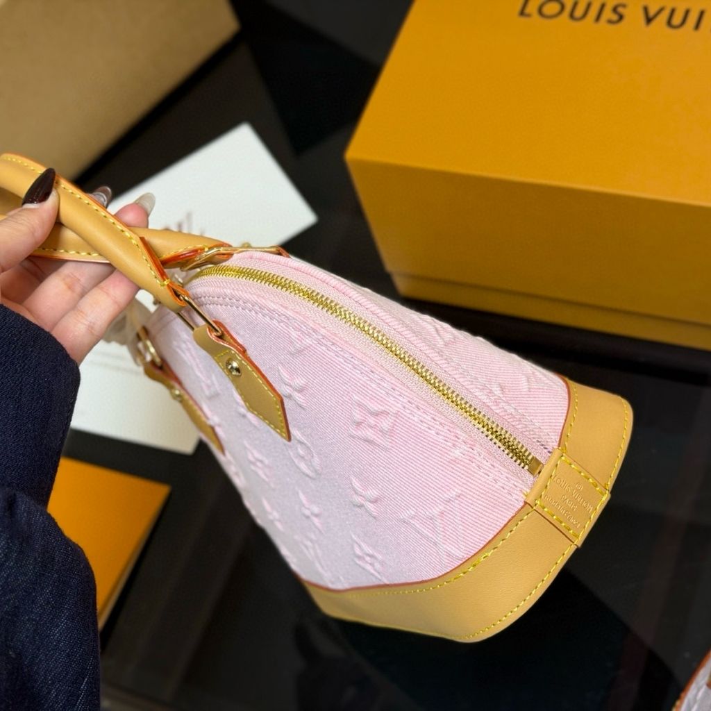 Louis Vuitton Alma BB Pink Monogram 25Cm M2A378 - Image 4