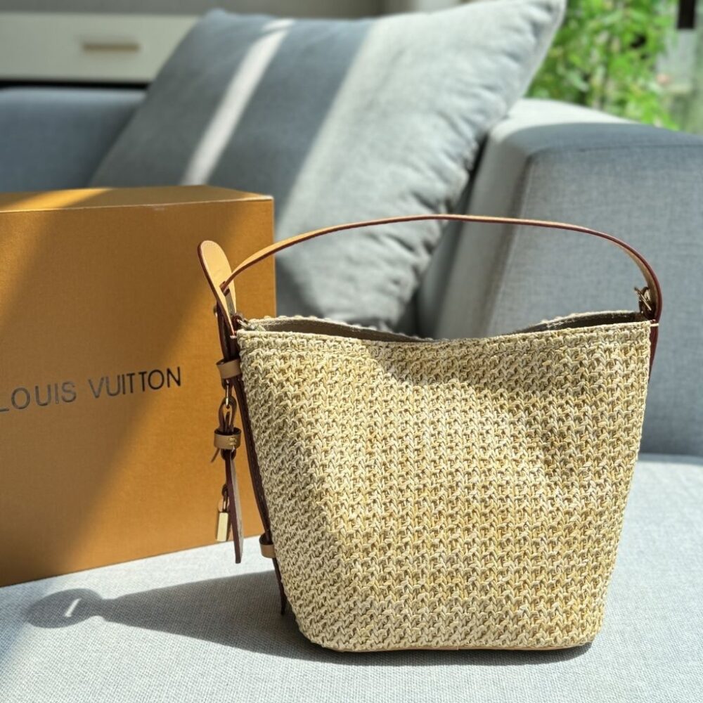 Alternative view of Louis Vuitton All In BB Raffia Brown 16Cm M14217