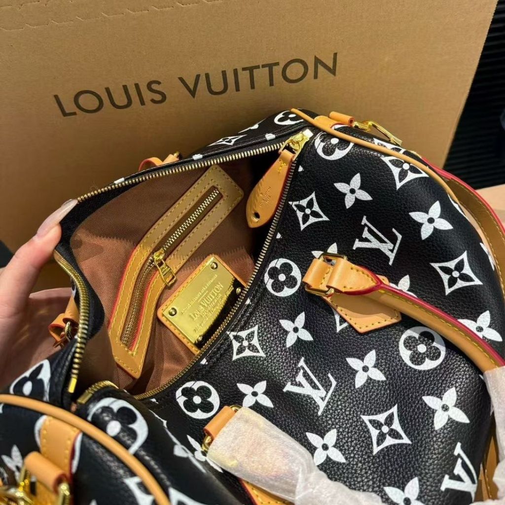 Prestige Edition - Louis Vuitton Speedy P9 30 Black Multi-Colored 30Cm N88229 - Image 6