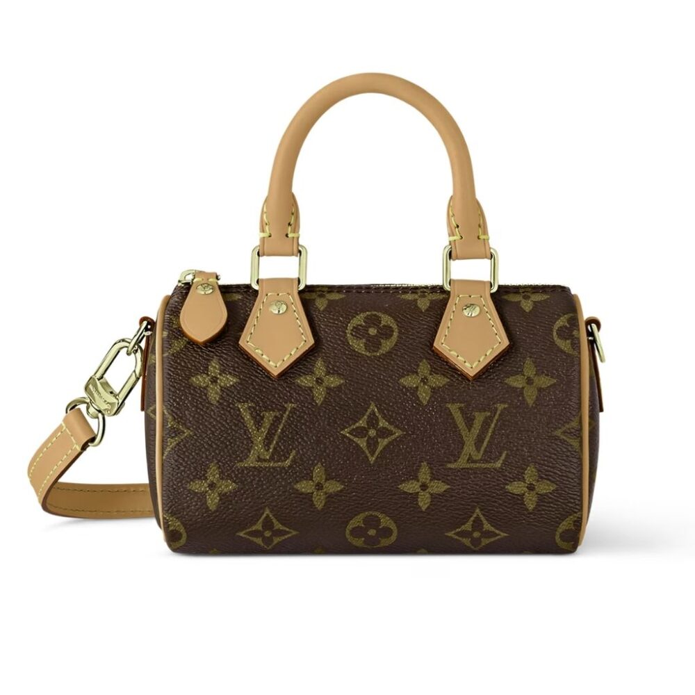 Louis Vuitton Nano Speedy Brown 16Cm M81085