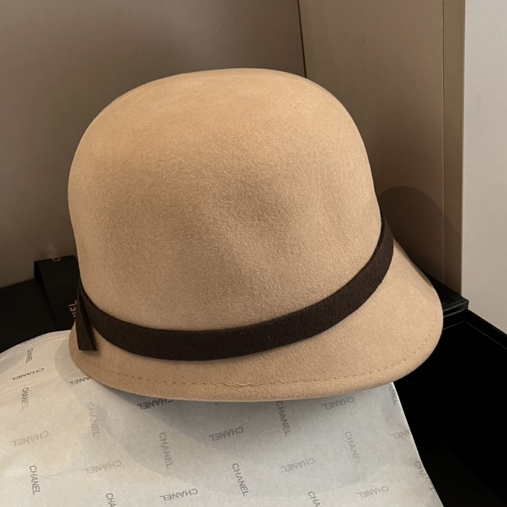 Hermes Wool Basin Hat Light Brown - Image 4