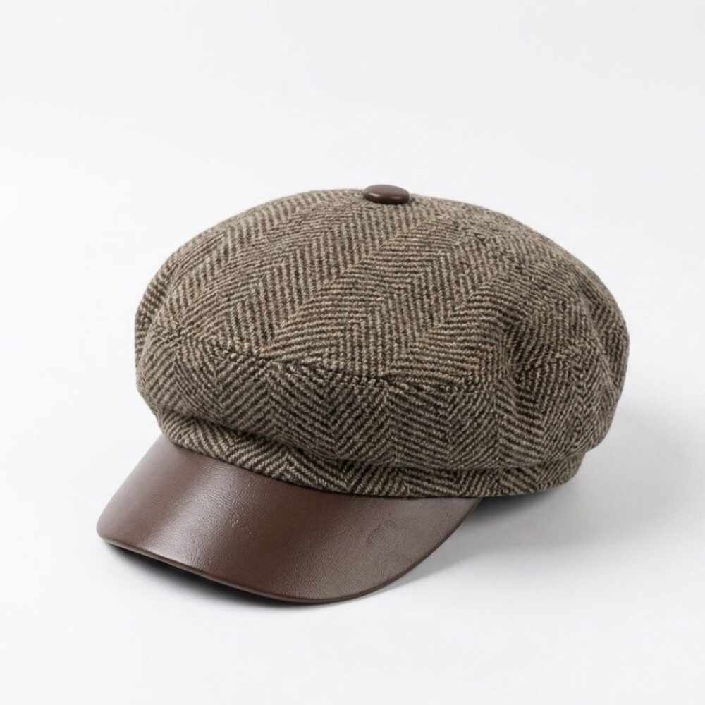 Hermes Vauban Rocabar Cap Dark Brown