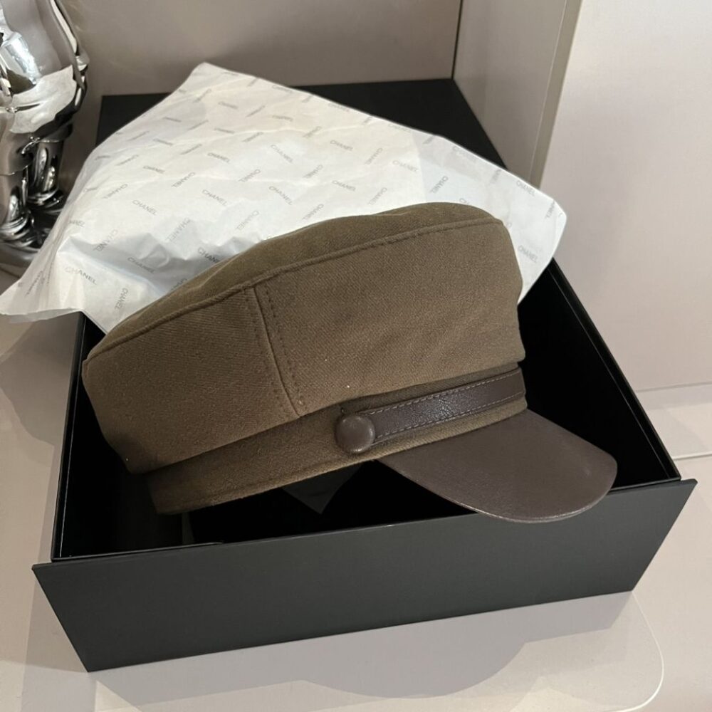 Alternative view of Hermes Vauban Milano Cap Dark Brown