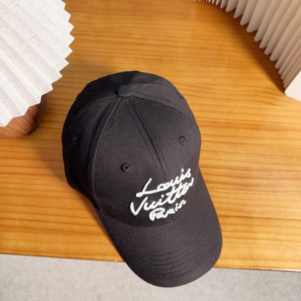 Louis Vuitton Script Cap Black M5187L - Image 4