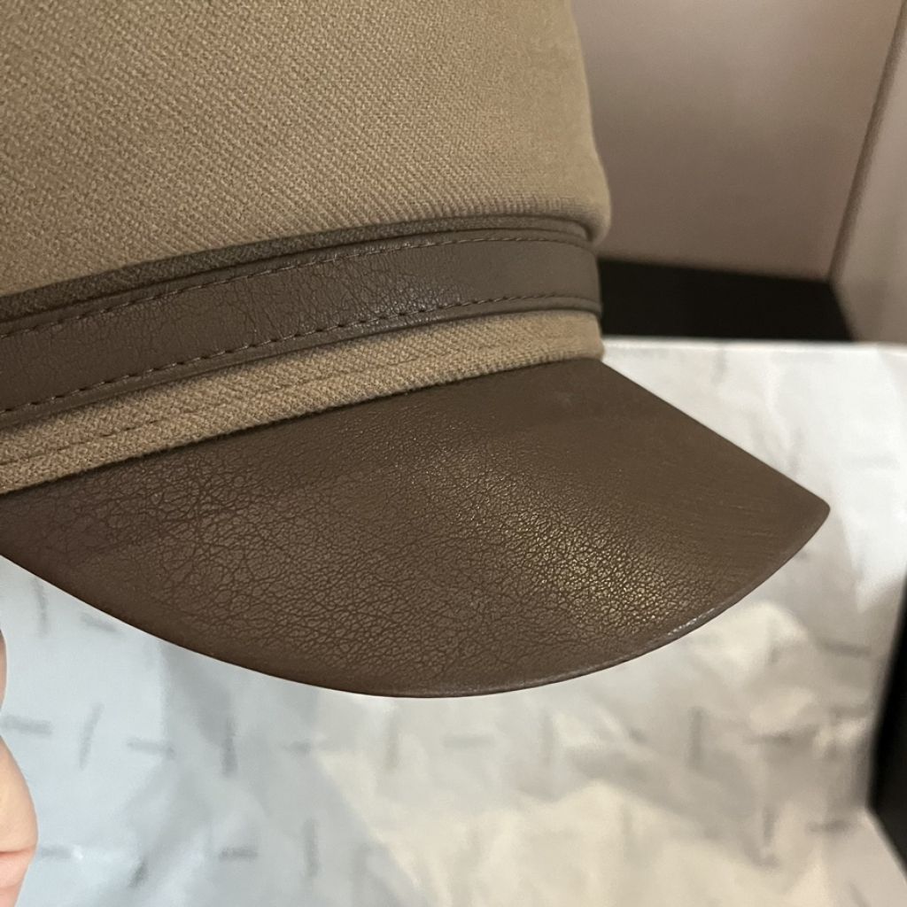Hermes Vauban Milano Cap Dark Brown - Image 3