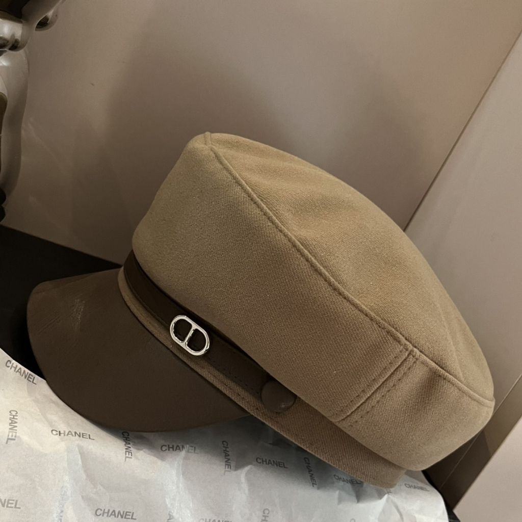 Hermes Vauban Milano Cap Dark Brown - Image 4