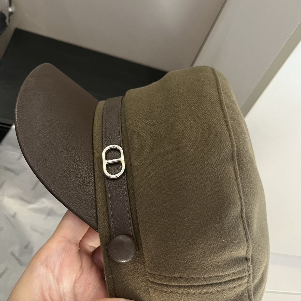 Hermes Vauban Milano Cap Dark Brown - Image 5