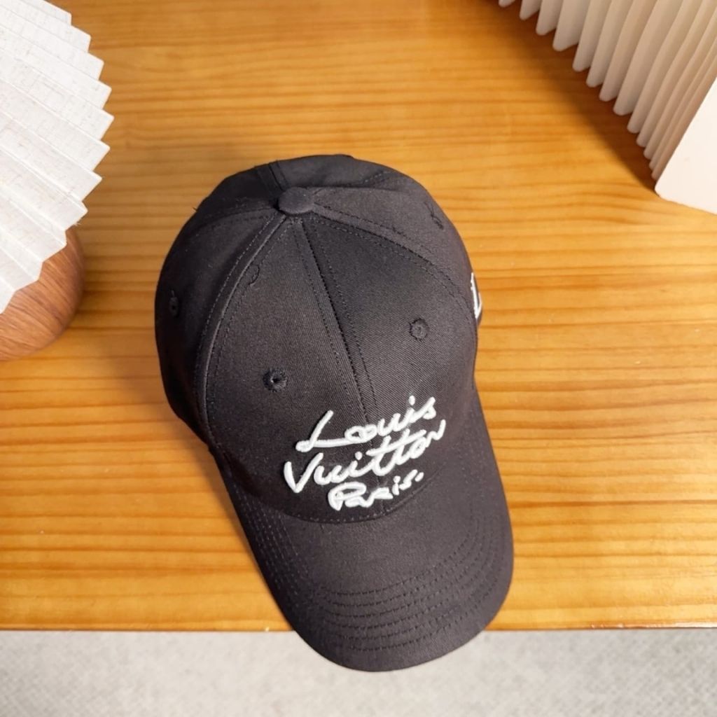 Louis Vuitton Script Cap Black M5187L - Image 7