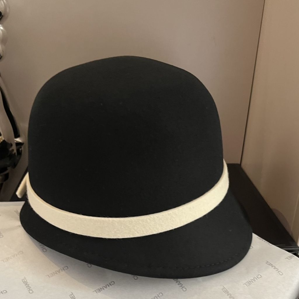 Hermes Wool Basin Bucket Hat Black - Image 6
