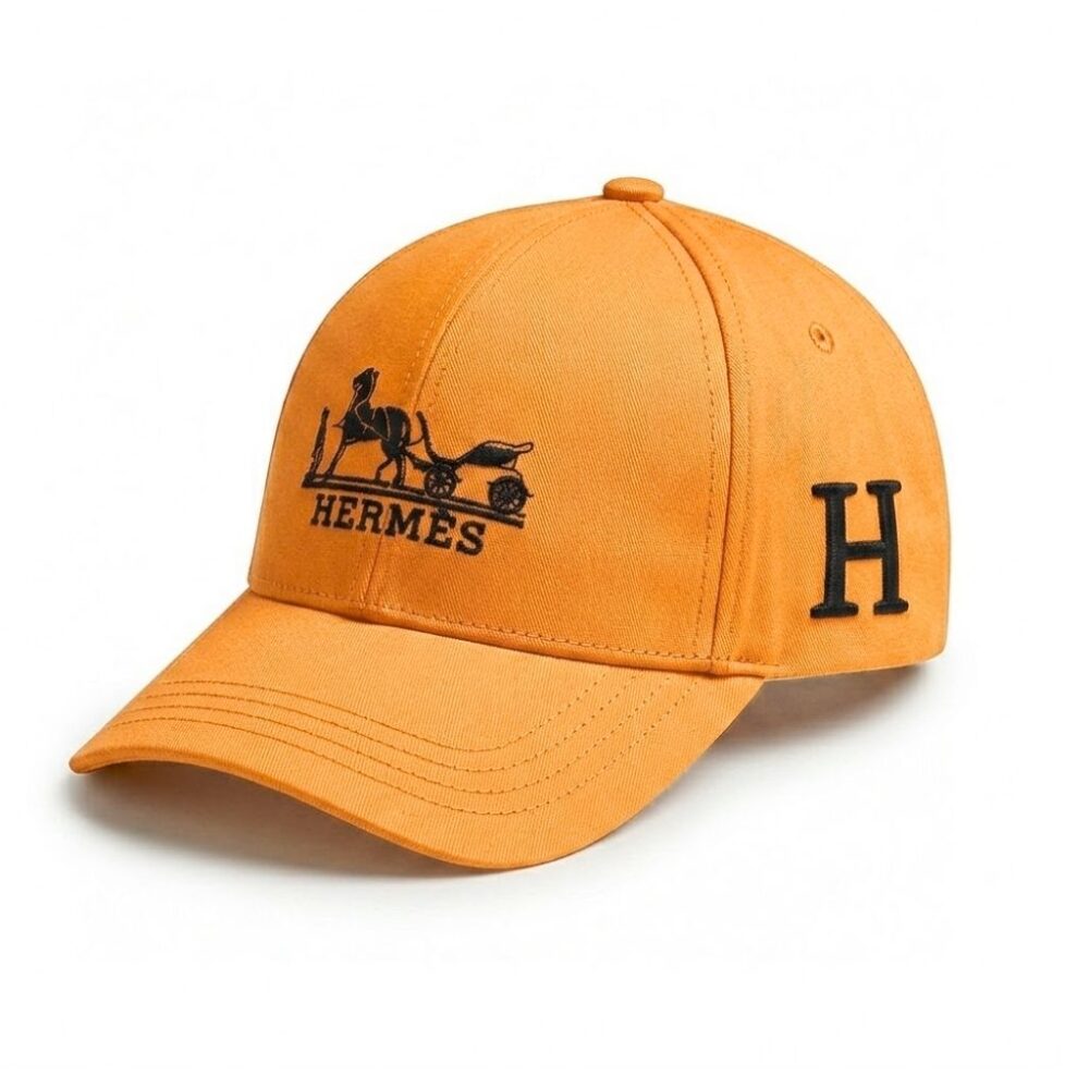 Hermes Nevada H'Cheval Cap Orange
