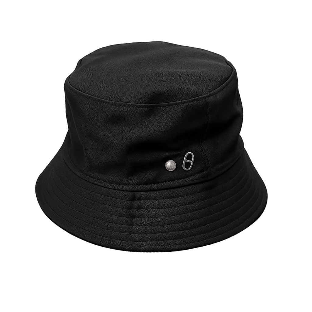 Hermes Milo Panograma Bucket Hat Black H261010N 0157