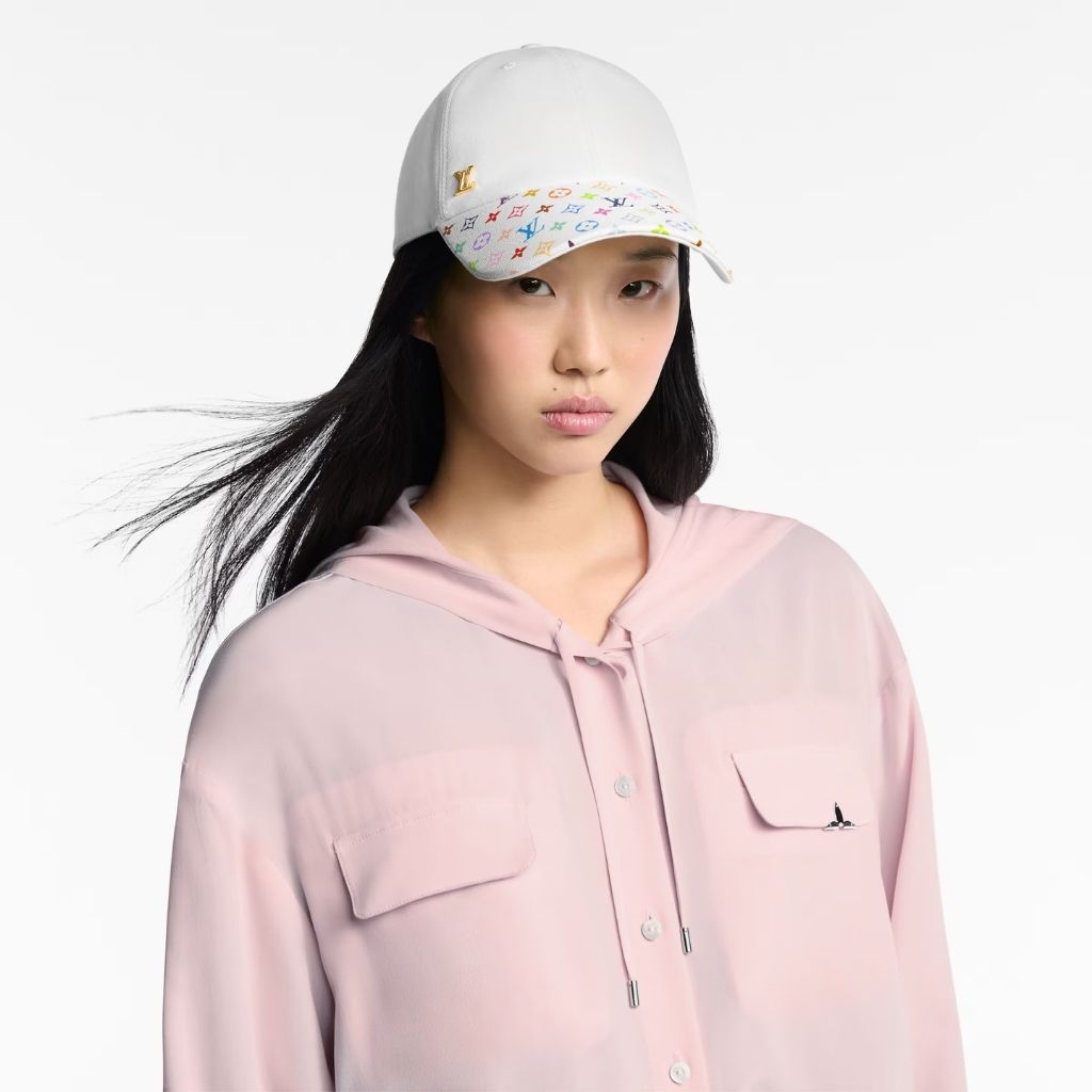 Louis Vuitton x Takashi Murakami Get Ready Cap White Multi-Colored M5458M - Image 10