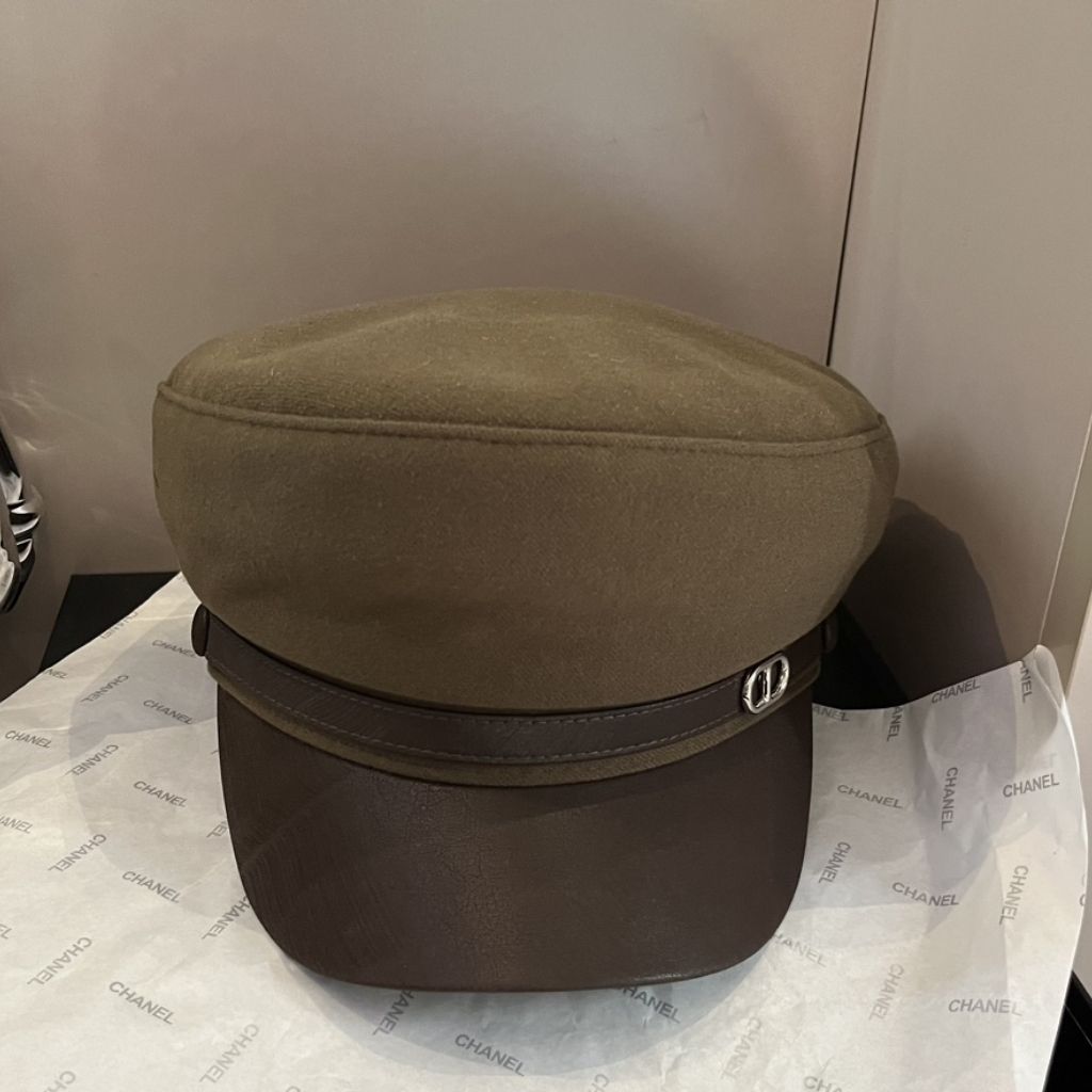 Hermes Vauban Milano Cap Dark Brown - Image 7