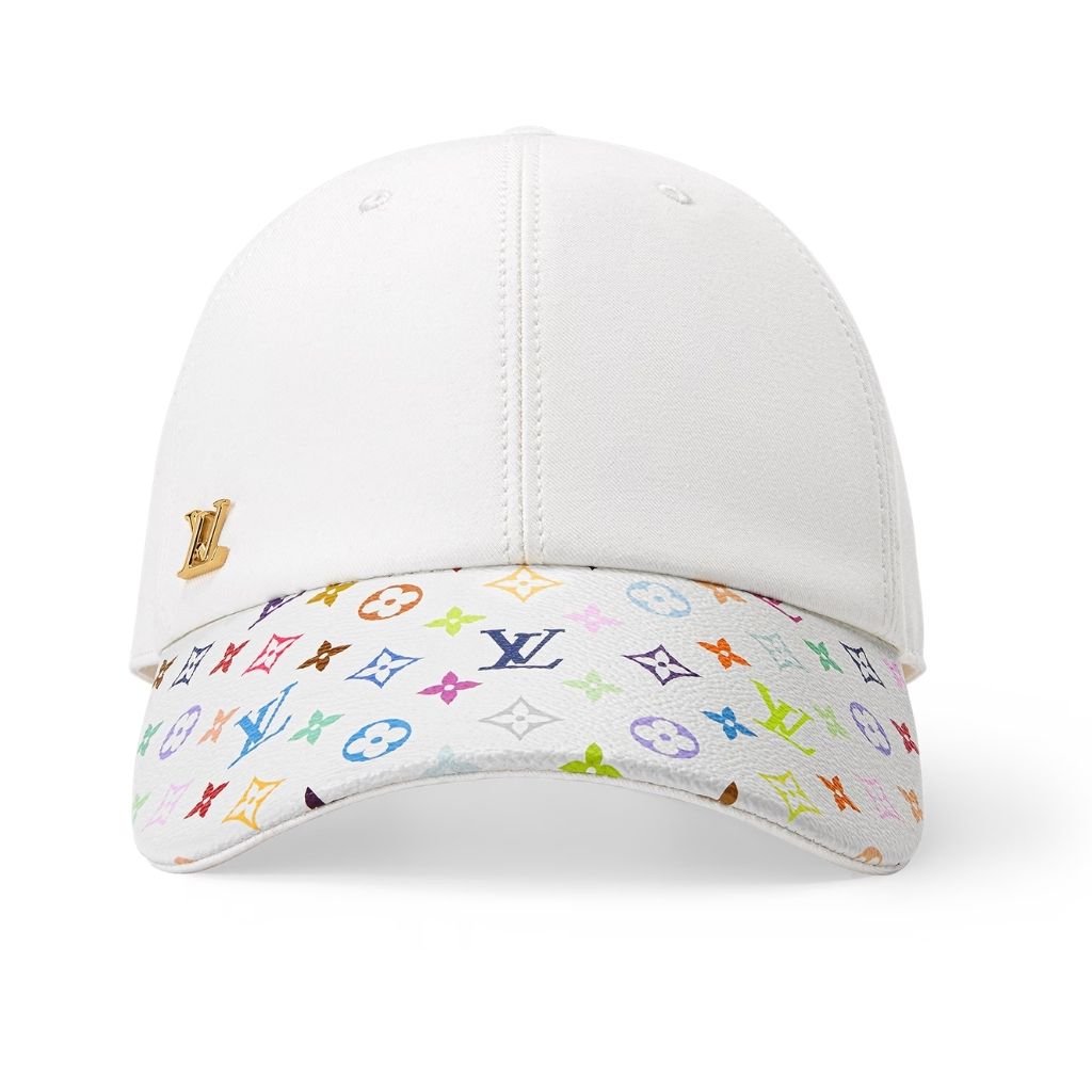 Louis Vuitton x Takashi Murakami Get Ready Cap White Multi-Colored M5458M
