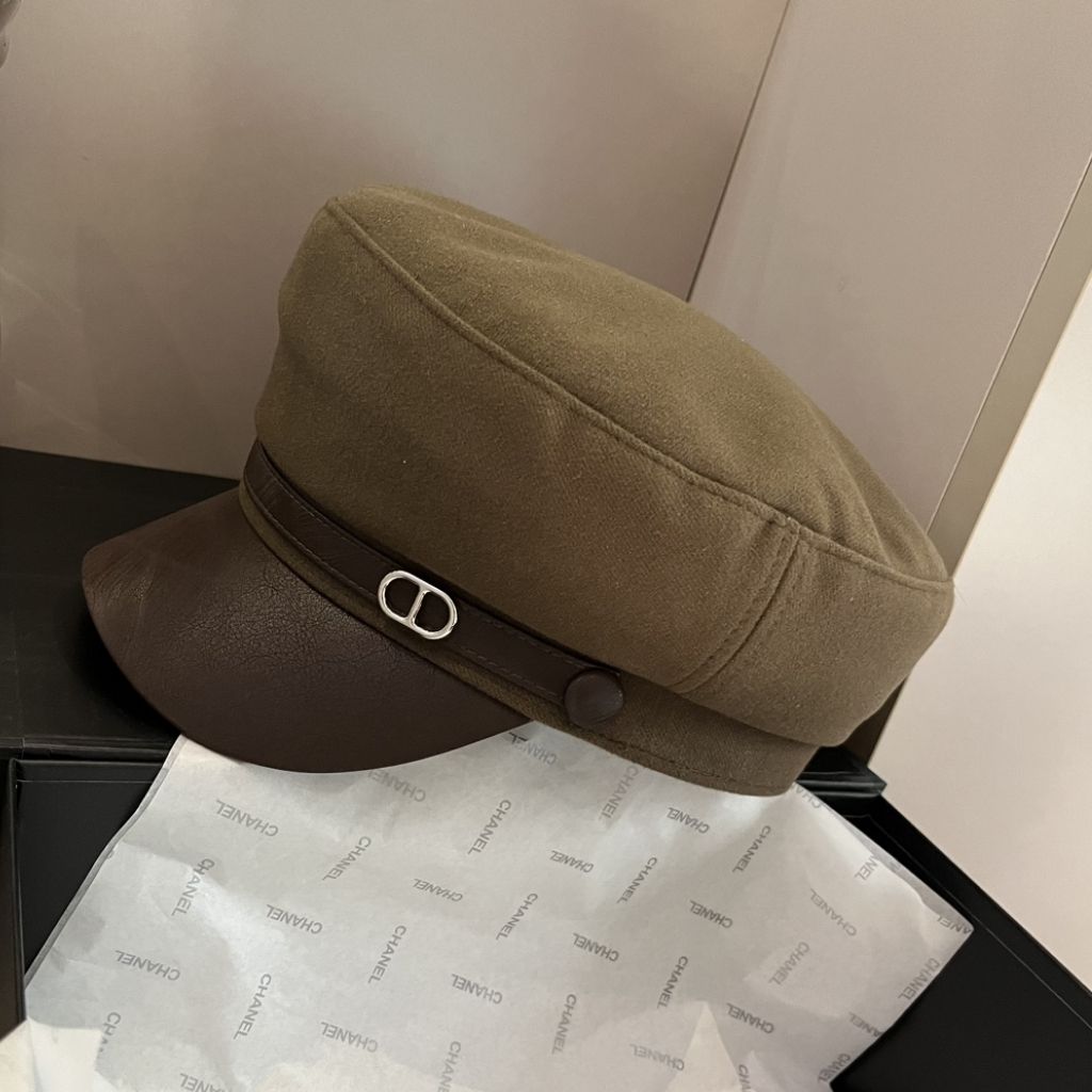 Hermes Vauban Milano Cap Dark Brown - Image 8
