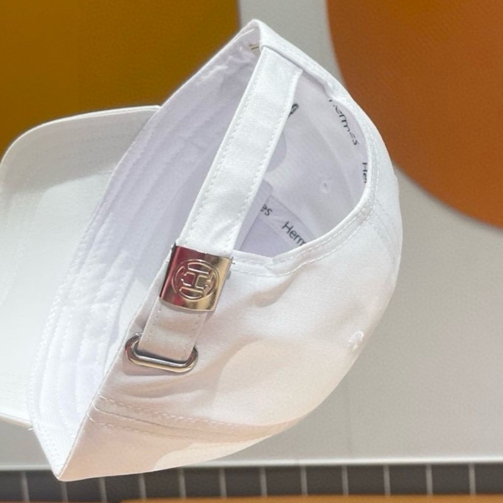Hermes Nevada H'Cheval Cap White - Image 5