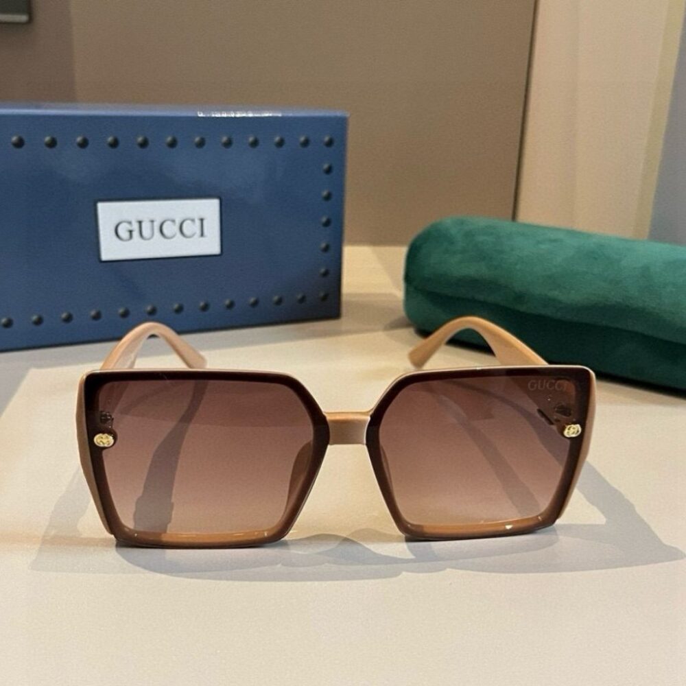 Alternative view of Louis Vuitton Clash Square Sunglasses Light Brown