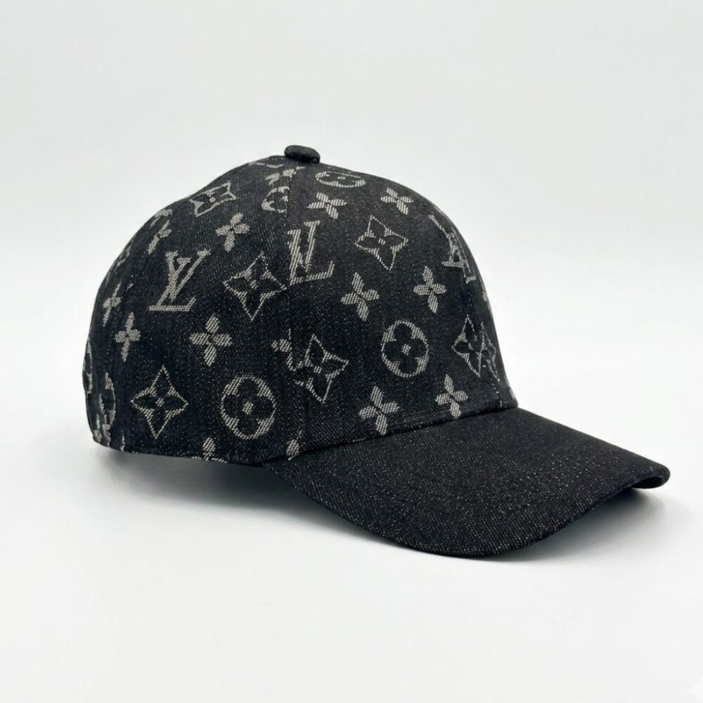 Louis Vuitton Denim Cap Black M5367M