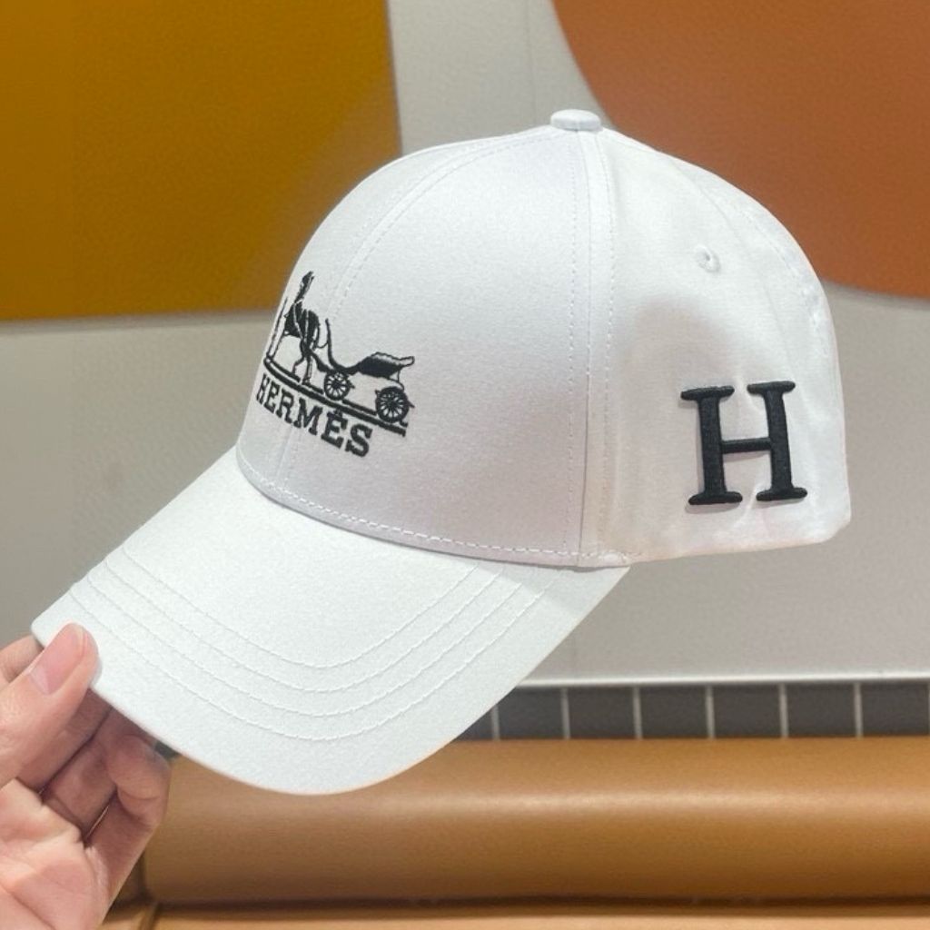 Hermes Nevada H'Cheval Cap White - Image 2