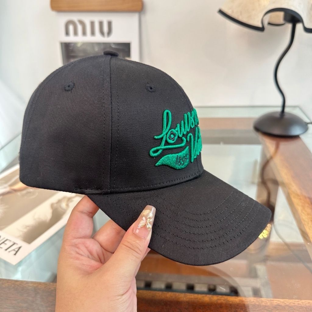 Louis Vuitton Black Golf Cap - Image 6