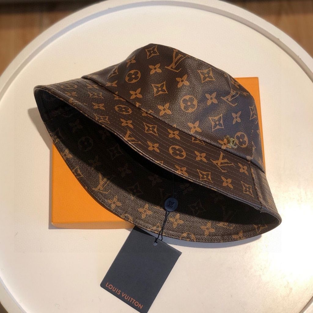 Louis Vuitton Bucket Hat Brown Monogram - Image 3