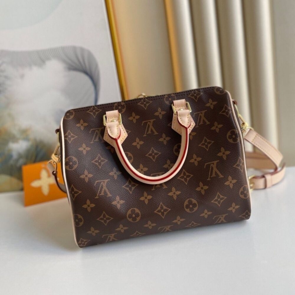 Alternative view of Louis Vuitton Speedy Bandouliere 30  Brown Monogram Canvas M41112