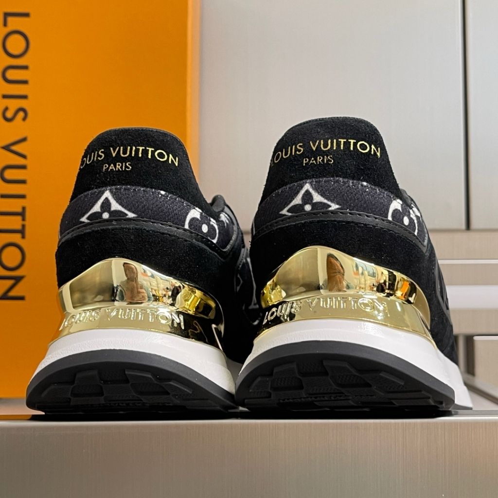 Louis Vuitton Flight Mode Neo Run Away Sneaker Black 1AIECY - Image 6