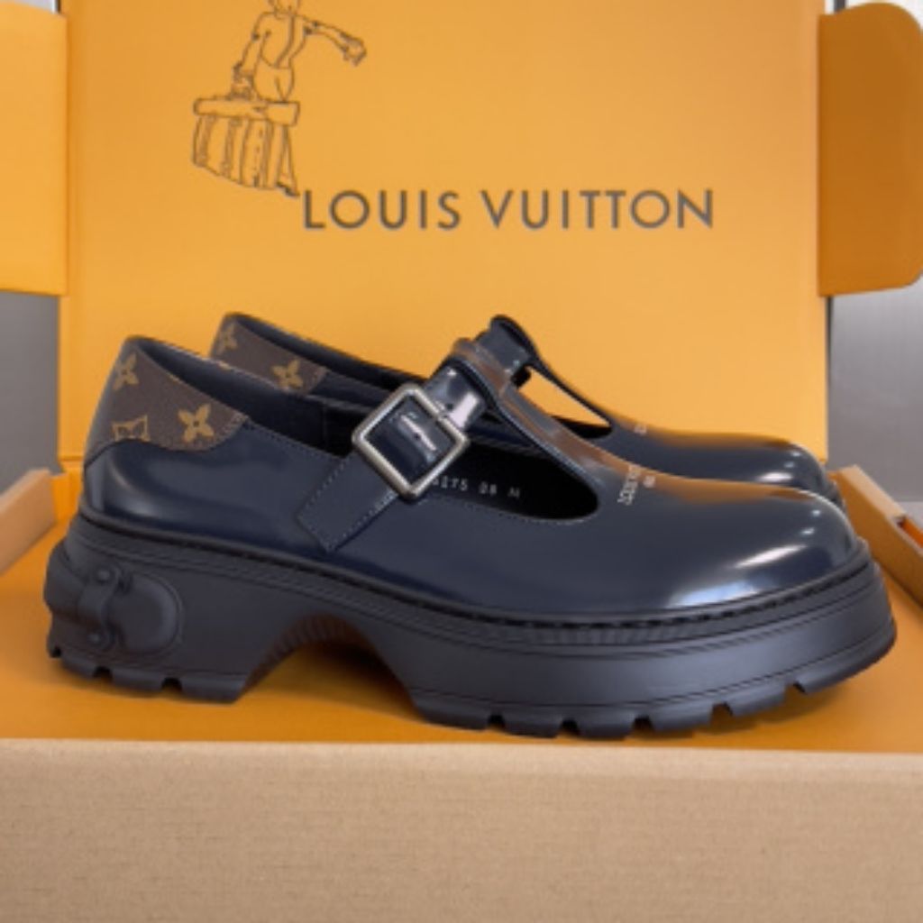 Louis Vuitton Squad Mary Jane Black 1AICY7 - Image 9
