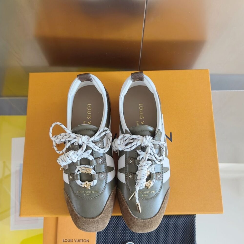 Alternative view of Louis Vuitton LV Sneakerina Pistachio Green 1AIEN3