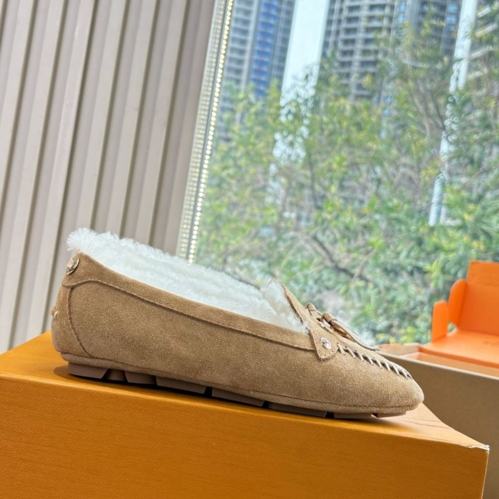 Louis Vuitton LV Ski Flore Car Shoe Beige 1AITV5 - Image 5