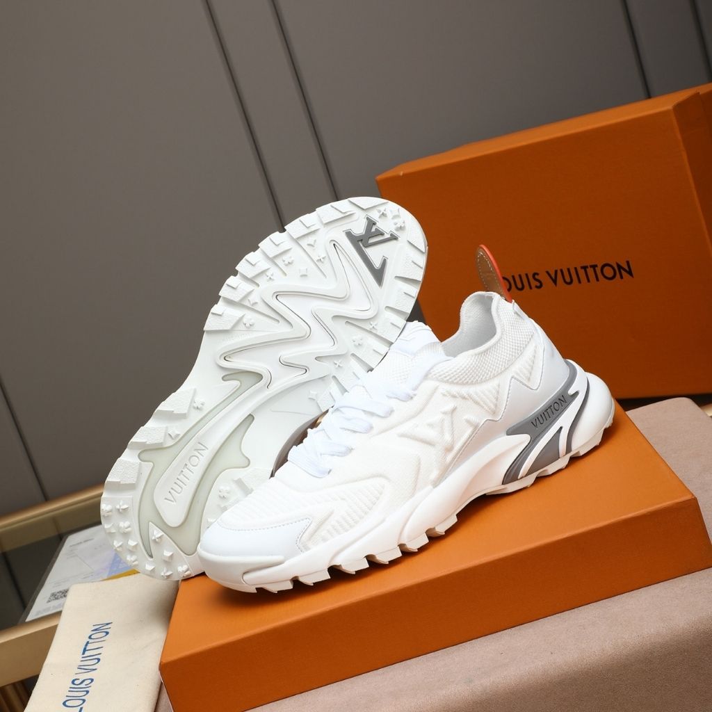 Louis Vuitton LV Tatic Knit Sneaker White 1AK8EY - Image 6